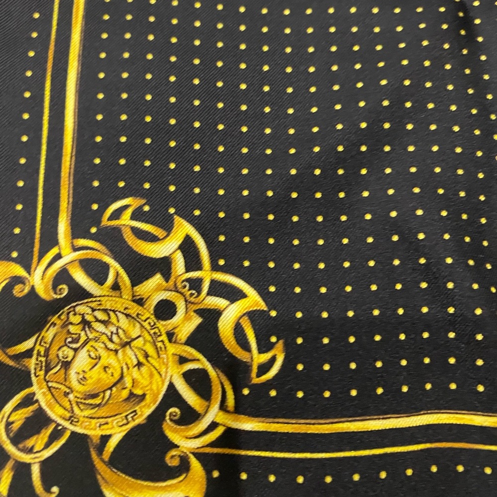 Versace pocket square scarf